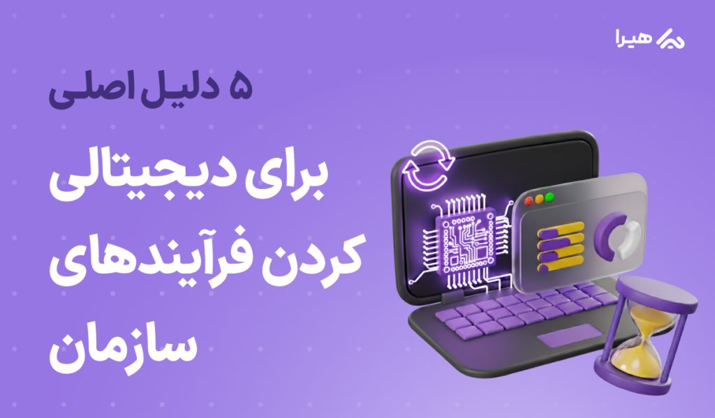 دیجیتالی سازی فرآیندهای سازمانی